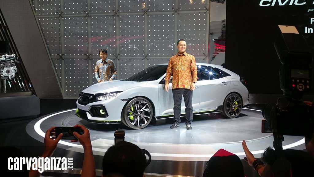 Honda Civic Hatchback Prototype Muncul di GIIAS 2016 Honda Civic Hatchback Prototype Muncul di GIIAS 2016