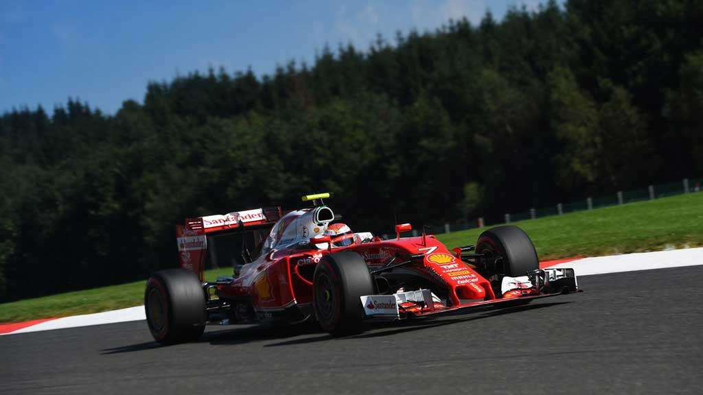 Raikkonen Tercepat, Mercedes Terpuruk di FP 3 GP Belgia Raikkonen Tercepat, Mercedes Terpuruk di FP 3 GP Belgia