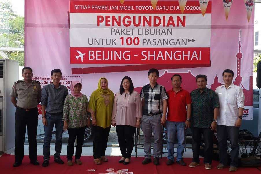 Auto2000 Umumkan Pemenang Paket Perjalanan ke Beijing-Shanghai Auto2000 Umumkan Pemenang Paket Perjalanan ke Beijing-Shanghai