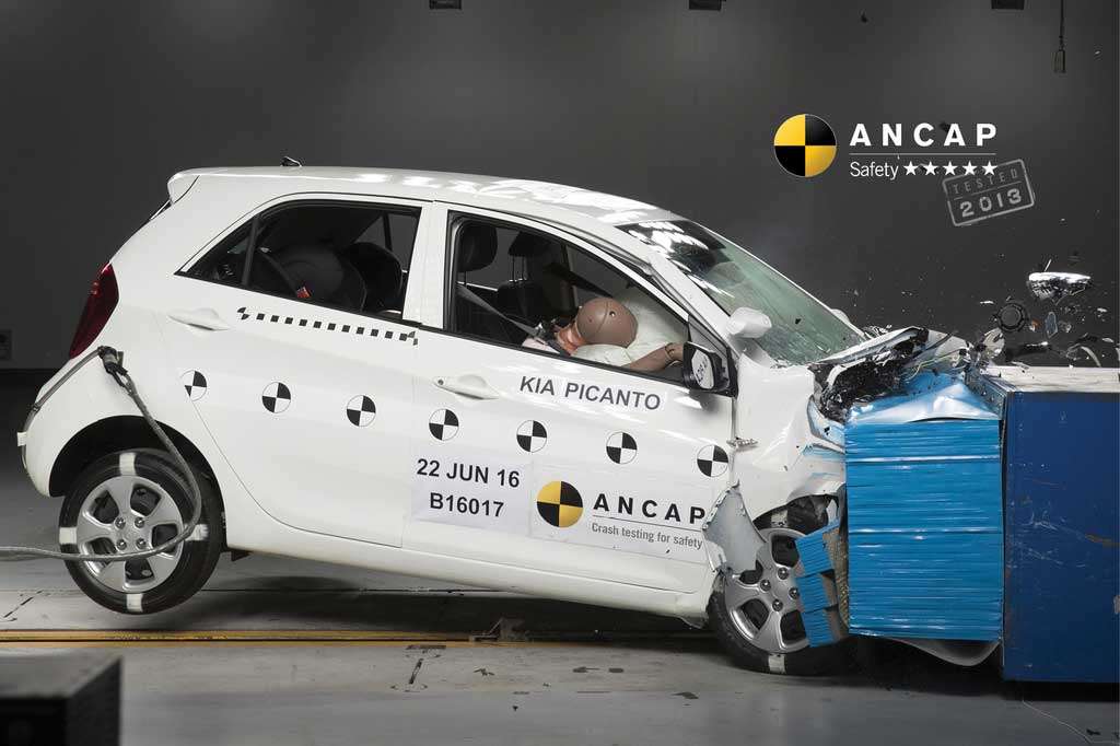 Kia Picanto Dapat 5 Bintang di ANCAP Kia Picanto Dapat 5 Bintang di ANCAP