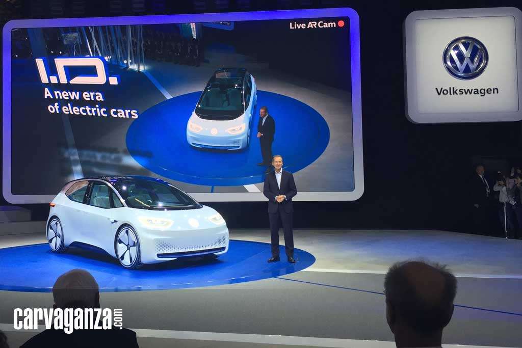 Volkswagen Meluncurkan VW I.D. Concept di Paris Motor Show Volkswagen Meluncurkan VW I.D. Concept di Paris Motor Show