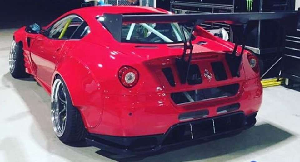 Daigo Saito Bangun Mobil Drift dari Ferrari 599 GTB Daigo Saito Bangun Mobil Drift dari Ferrari 599 GTB