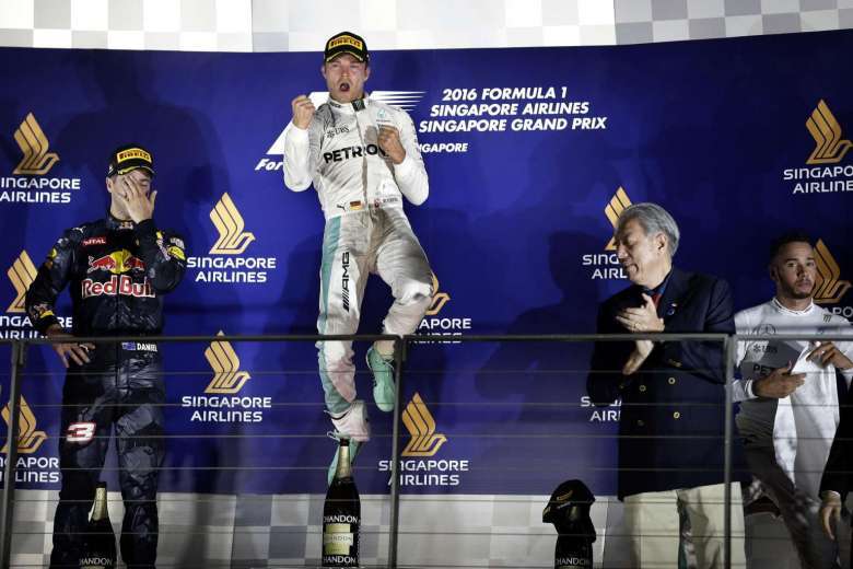Nico Rosberg Kuasai GP Singapura Nico Rosberg Kuasai GP Singapura