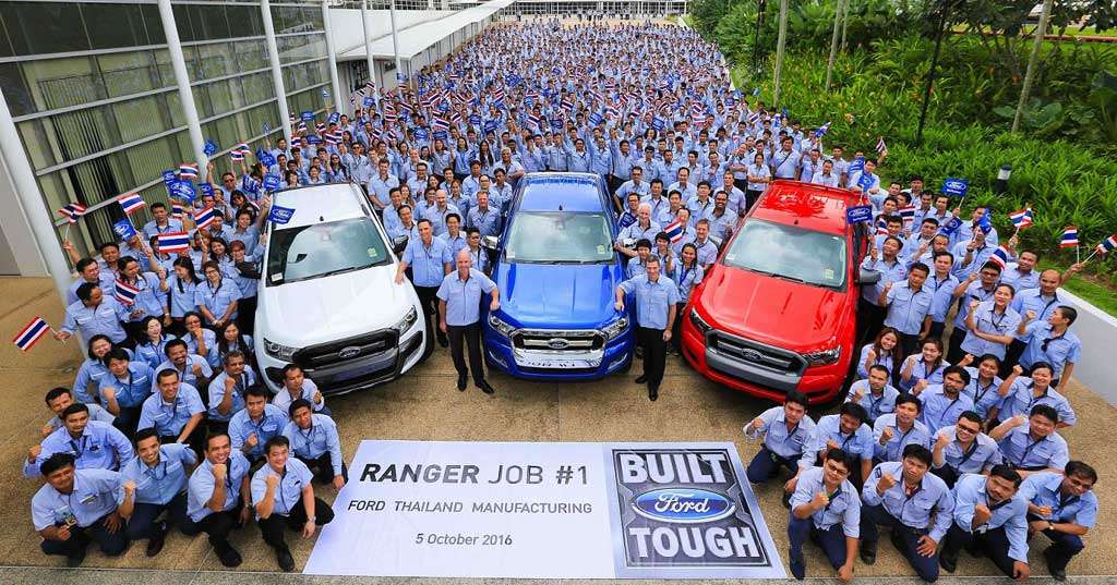 Ford Ranger Mulai Diproduksi di Thailand Ford Ranger Mulai Diproduksi di Thailand