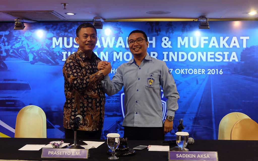 IMI Solid, Sadikin Aksa Jabat Ketua IMI Periode 2016-2020 IMI Solid, Sadikin Aksa Jabat Ketua IMI Periode 2016-2020