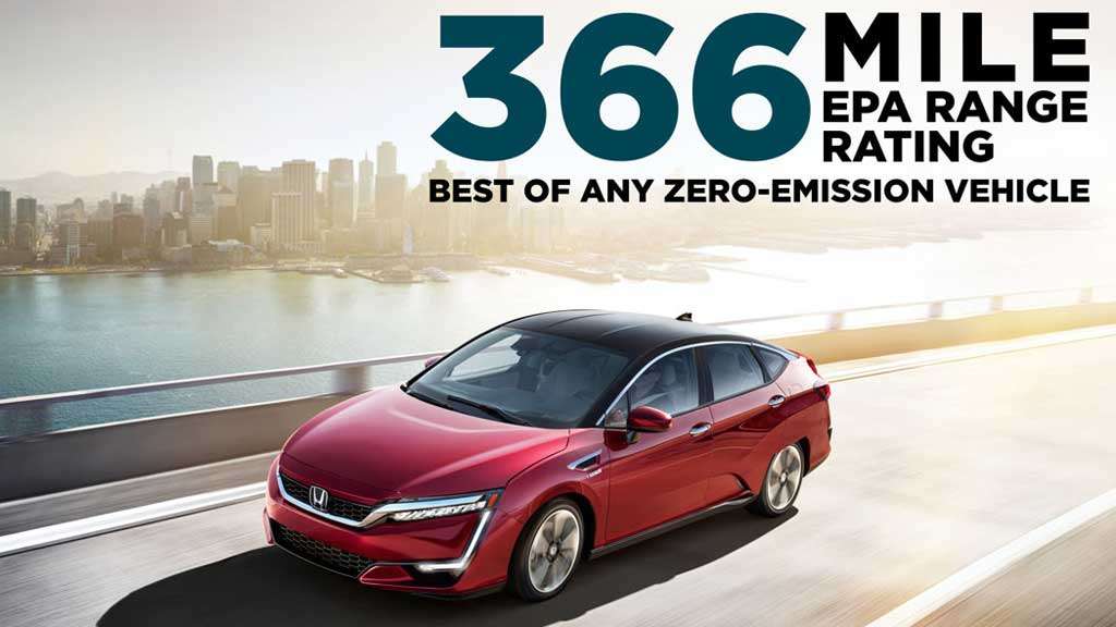 Honda Clarity Capai 589 Km, Terbaik di Antara Mobil Nol-Emisi Honda Clarity Capai 589 Km, Terbaik di Antara Mobil Nol-Emisi