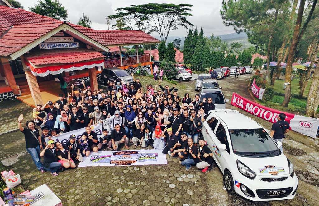 Rayakan HUT ke-12, Picanto Club Indonesia Touring di Dieng Rayakan HUT ke-12, Picanto Club Indonesia Touring di Dieng