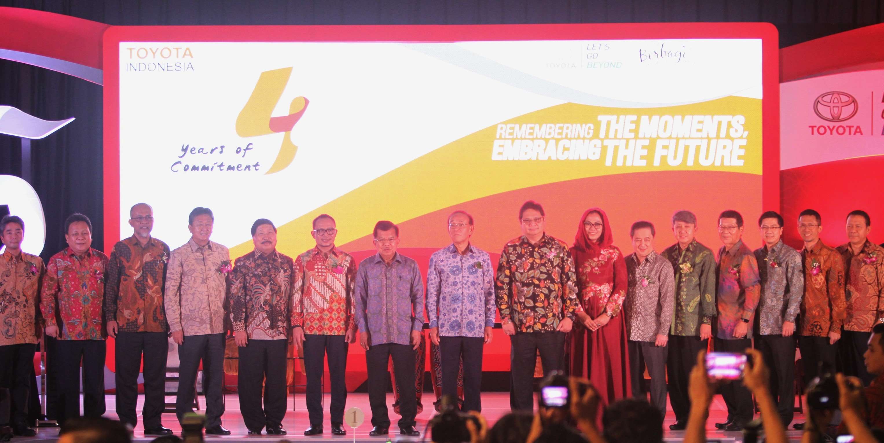 Pencapaian Toyota di Usia Ke-45 Pencapaian Toyota di Usia Ke-45