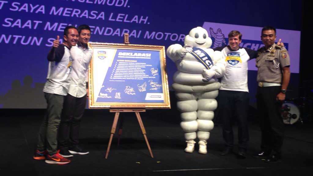 Rio Haryanto Kampanyekan Safety Driving Bersama Michelin Rio Haryanto Kampanyekan Safety Driving Bersama Michelin