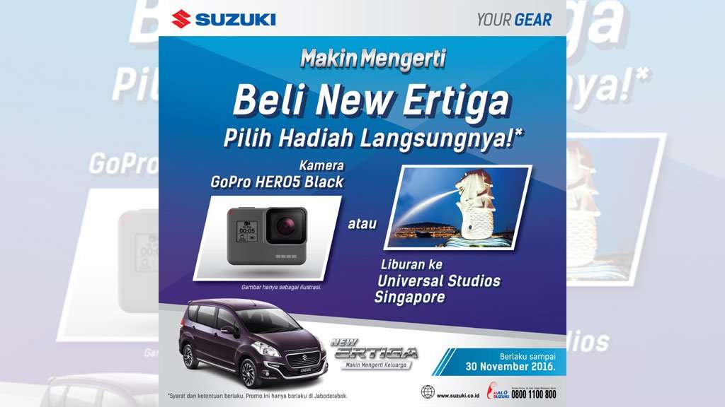 Beli Suzuki New Ertiga, Bisa Jalan-Jalan ke Singapura Beli Suzuki New Ertiga, Bisa Jalan-Jalan ke Singapura