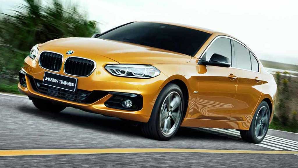 BMW 1 Series Sedan Lakoni Debut di Guangzhou BMW 1 Series Sedan Lakoni Debut di Guangzhou