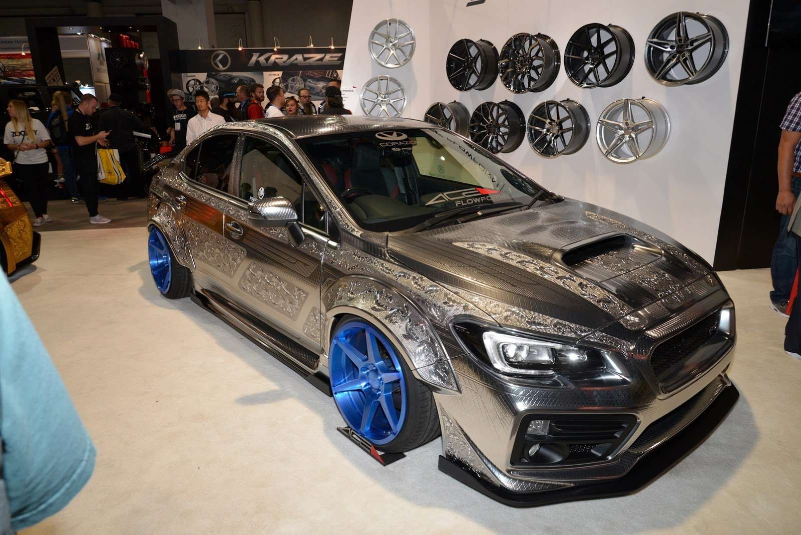 Modifikasi Subaru WRX STI Unik di SEMA Show 2016 Modifikasi Subaru WRX STI Unik di SEMA Show 2016