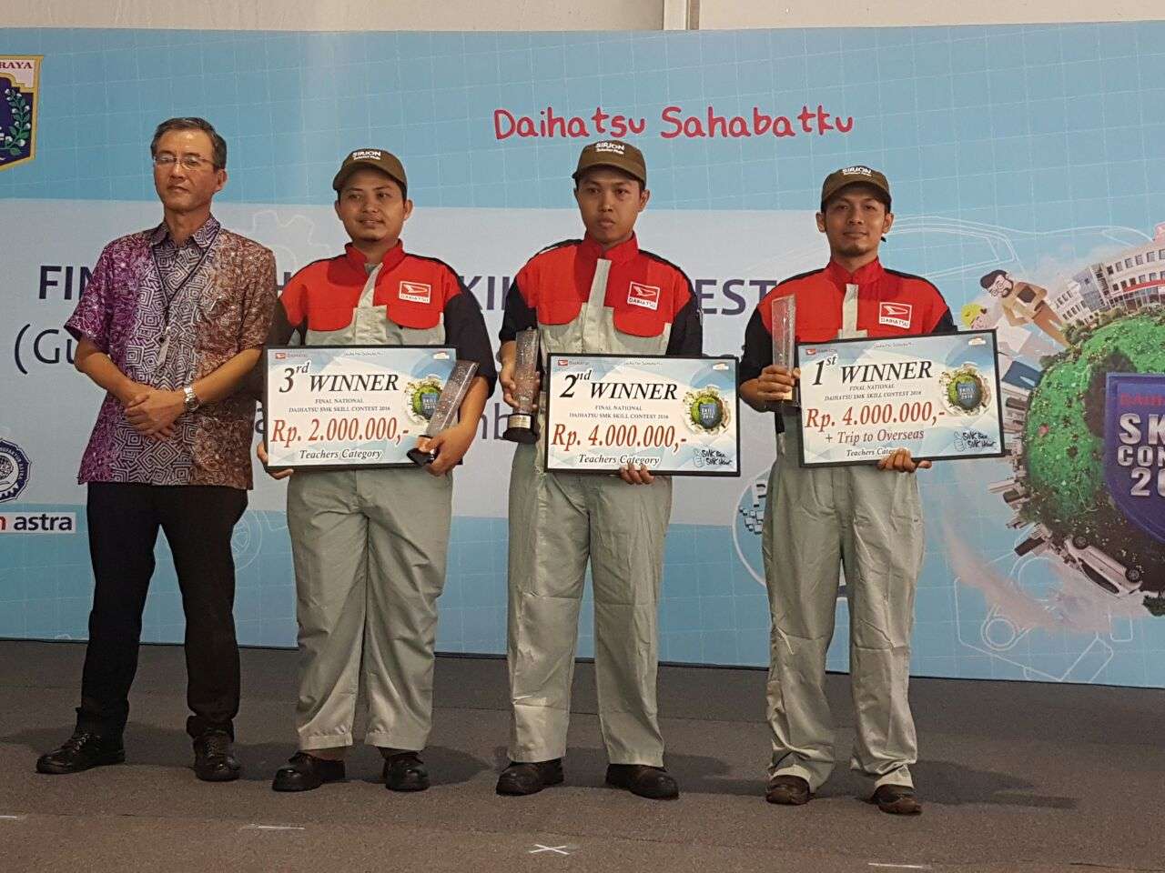 Ini Pemenang Daihatsu Skill Contest untuk Guru dan Siswa SMK Ini Pemenang Daihatsu Skill Contest untuk Guru dan Siswa SMK