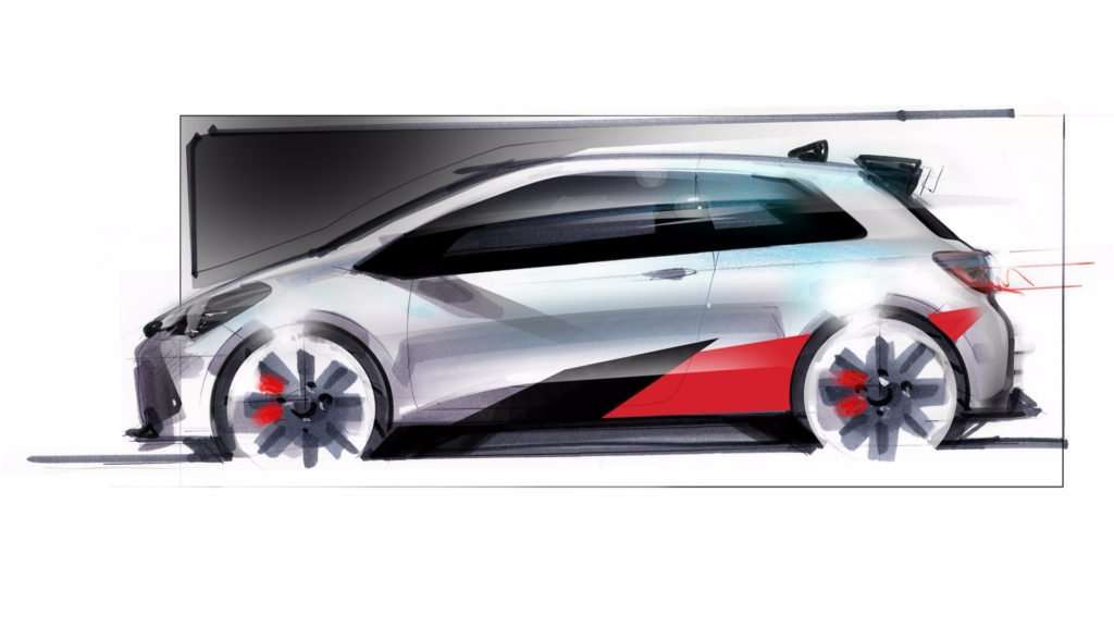 Toyota Tampilkan Sketch Hot Hatch Yaris Toyota Tampilkan Sketch Hot Hatch Yaris