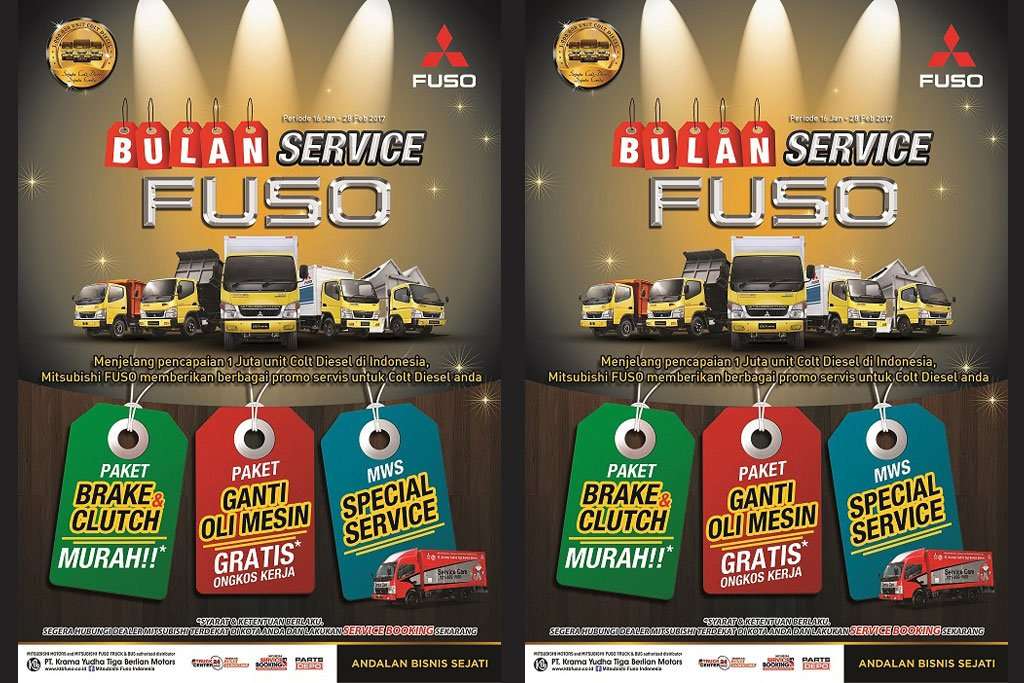 Mitsubishi Gelar Promo Bulan Servis Fuso Mitsubishi Gelar Promo Bulan Servis Fuso