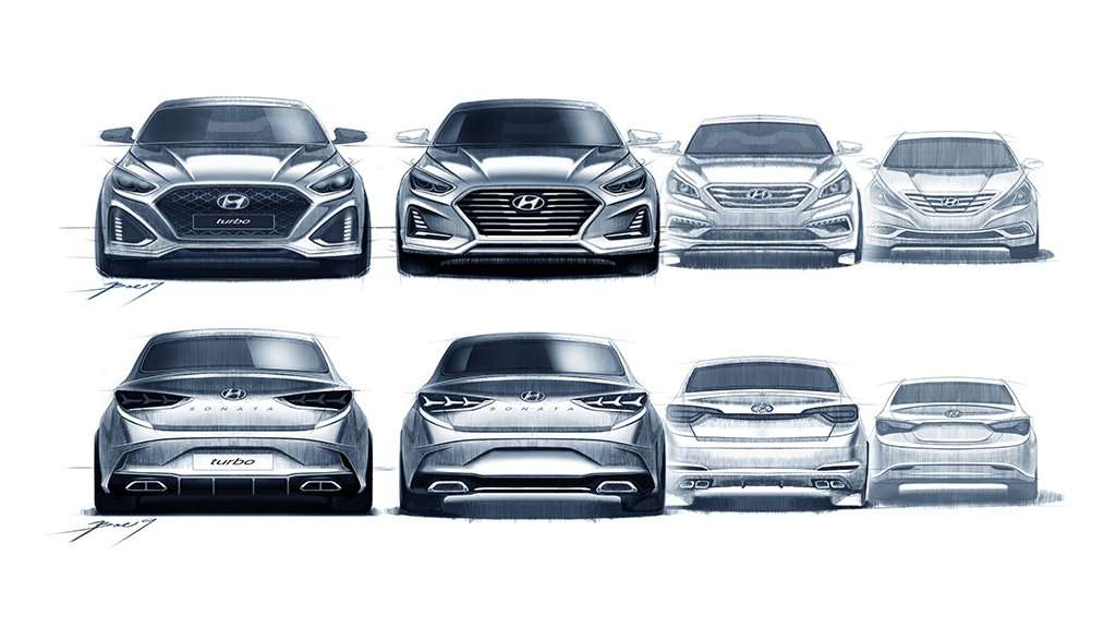 Ini Sketsa Hyundai Sonata Facelift Ini Sketsa Hyundai Sonata Facelift