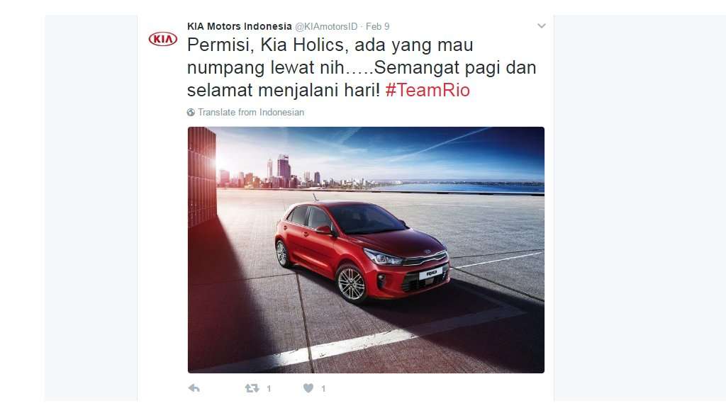 Kia Rio 2017 Segera Masuk Indonesia Pertengahan Tahun Ini? Kia Rio 2017 Segera Masuk Indonesia Pertengahan Tahun Ini?