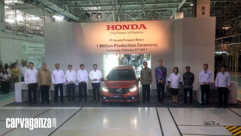 Honda Prospect Motor Capai Produksi ke-1 Juta Unit Honda Prospect Motor Capai Produksi ke-1 Juta Unit