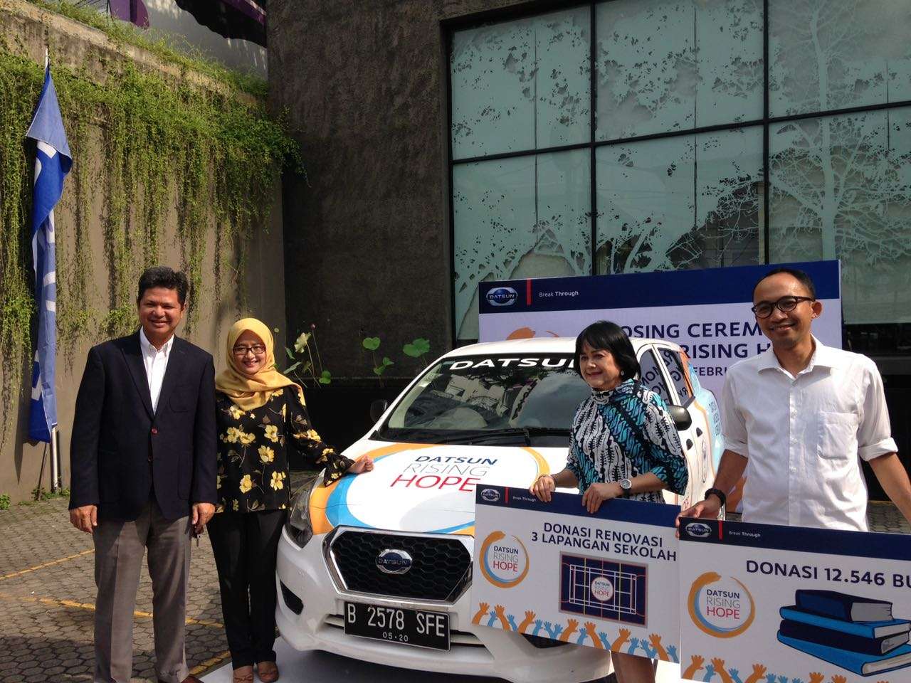 Datsun Sumbang  12 546 Buku  Hingga Renovasi 3 lapangan 