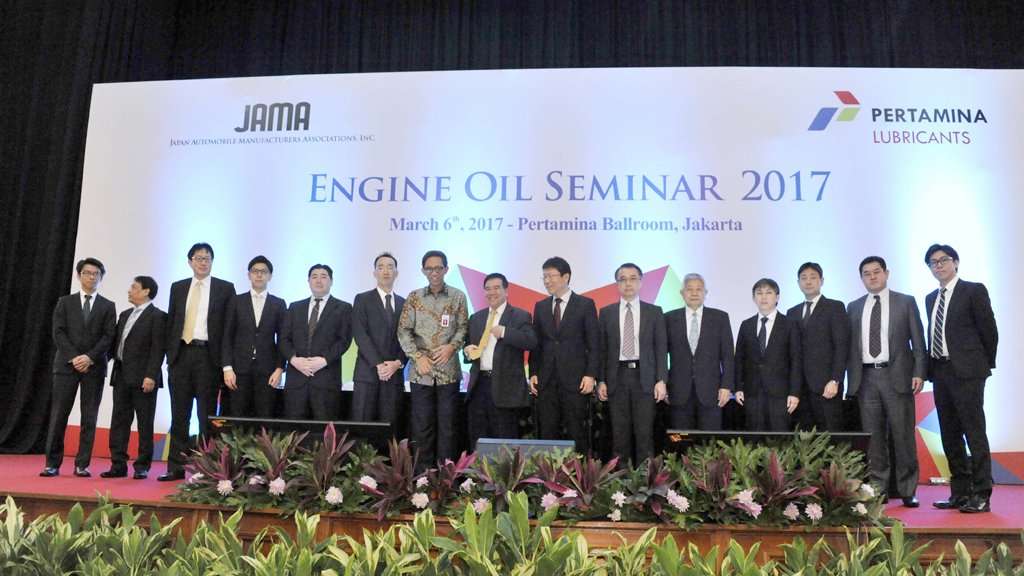 Pertamina Lubricant dan JAMA Gelar Seminar Sosialisasikan Standar Pelumas Pertamina Lubricant dan JAMA Gelar Seminar Sosialisasikan Standar Pelumas