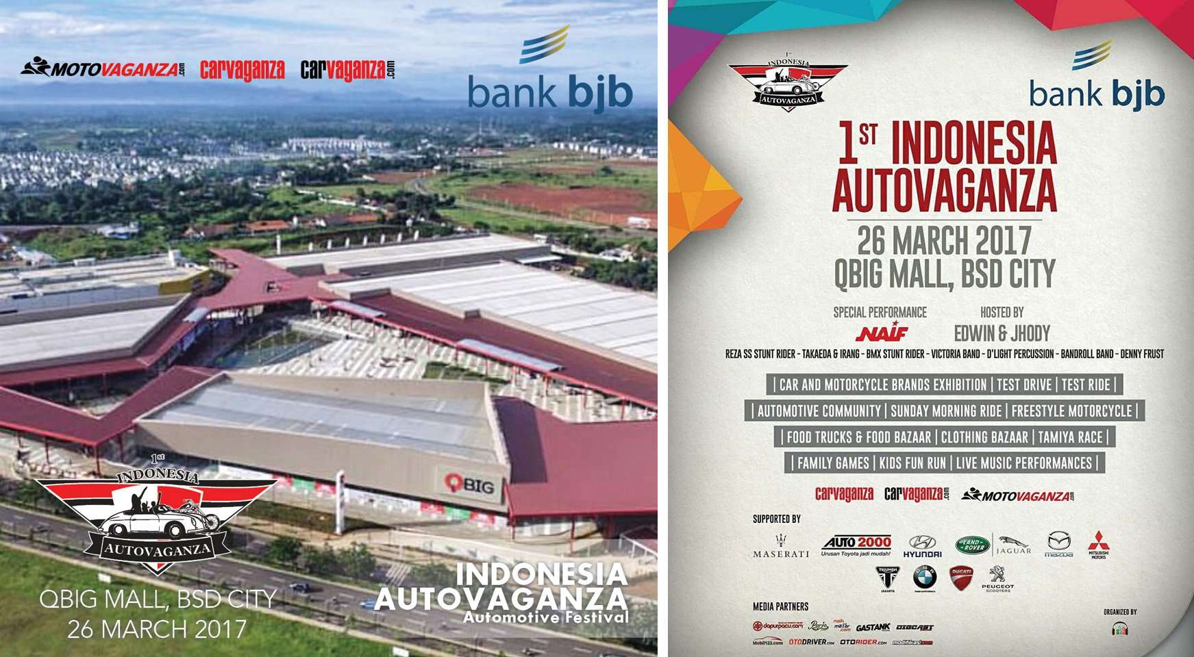 The 1st Indonesia Autovaganza Bakal Dibanjiri Kegiatan Seru The 1st Indonesia Autovaganza Bakal Dibanjiri Kegiatan Seru