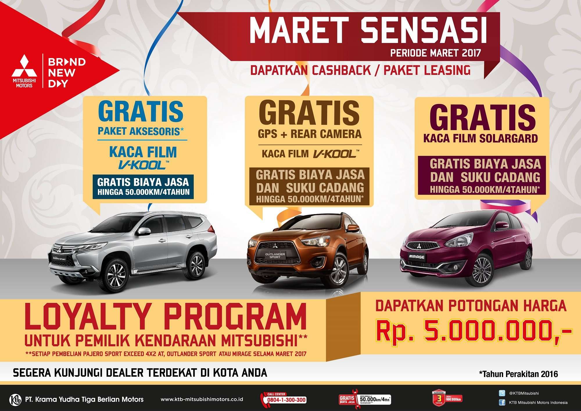 Mitsubishi Perpanjang Customer Loyalty Program Hingga Maret Mitsubishi Perpanjang Customer Loyalty Program Hingga Maret