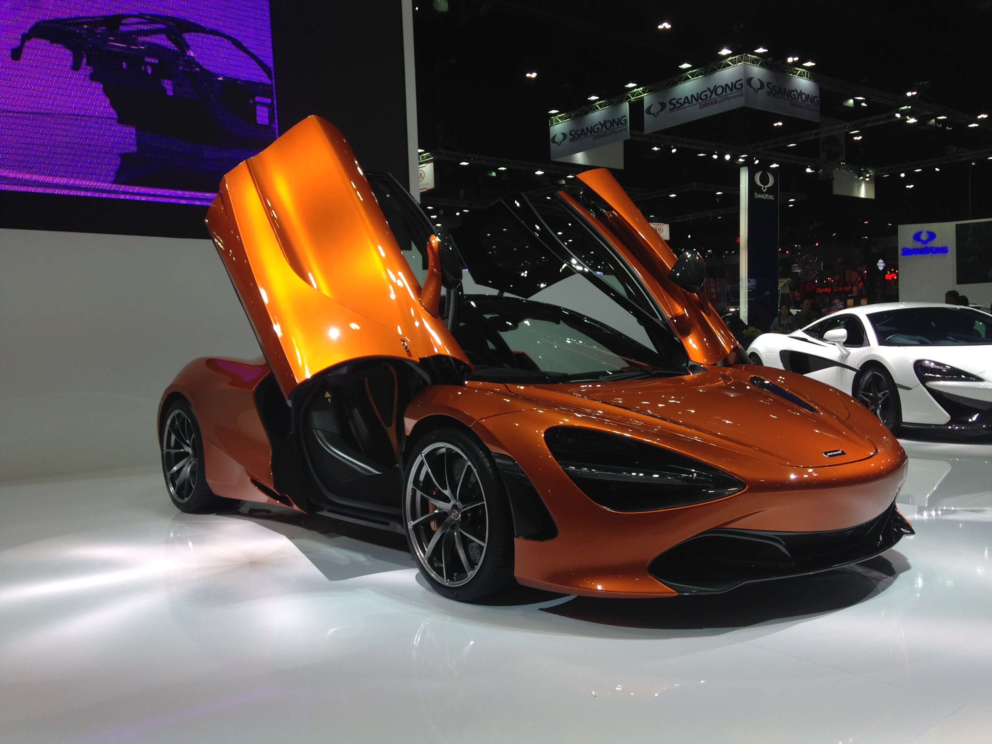 McLaren 720S Nongol di Bangkok Motor Show 2017 McLaren 720S Nongol di Bangkok Motor Show 2017