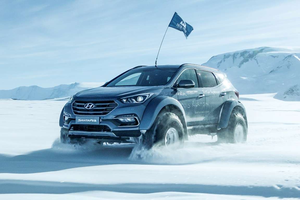 Hyundai Santa Fe Jelajahi Antartika Hyundai Santa Fe Jelajahi Antartika