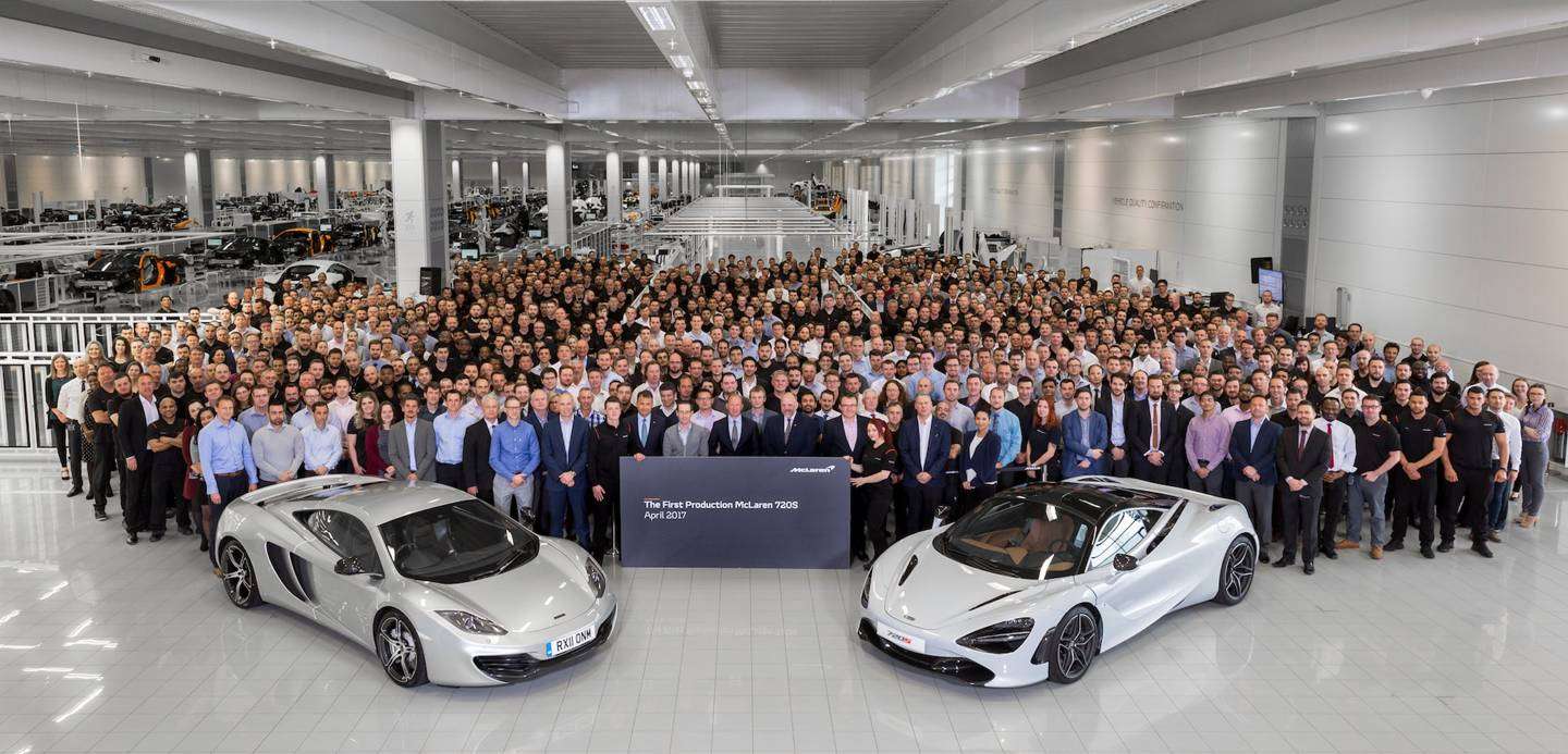 McLaren Mulai Produksi 720S McLaren Mulai Produksi 720S