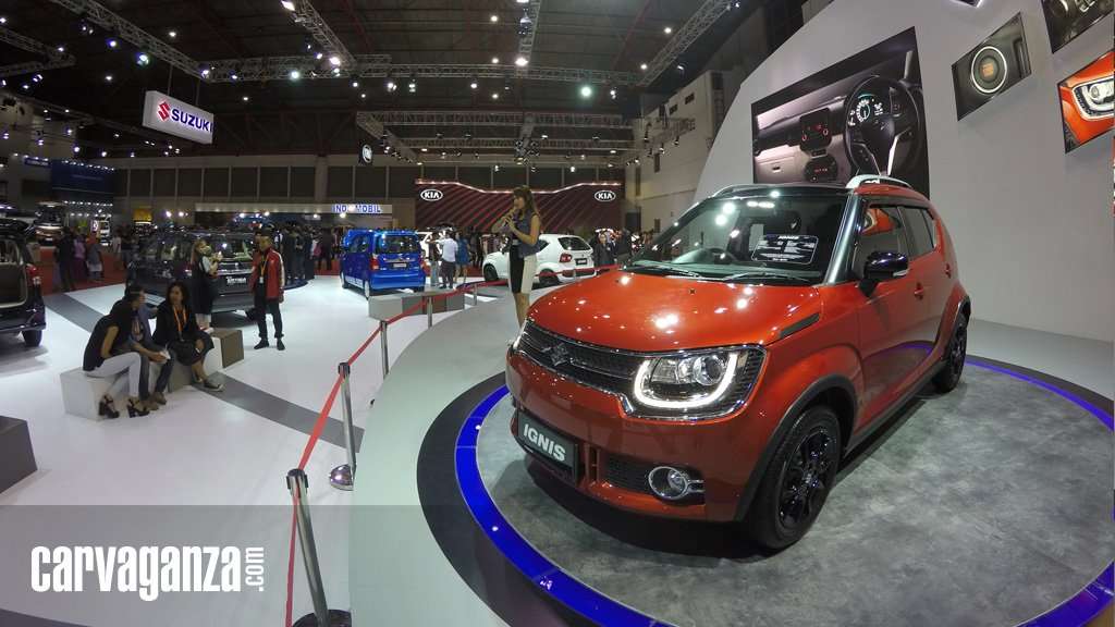 Laris Manis, Suzuki Naikkan Target Penjualan Ignis Hingga 500 Unit di IIMS 2017 Laris Manis, Suzuki Naikkan Target Penjualan Ignis Hingga 500 Unit di IIMS 2017