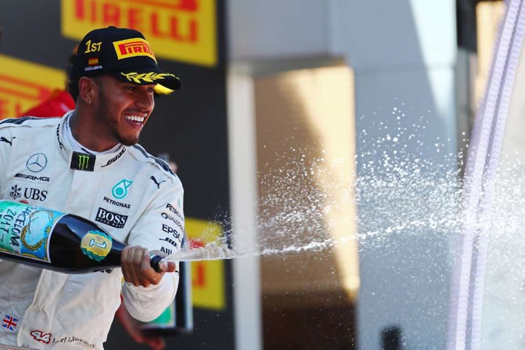 Menang di GP Spanyol, Hamilton Tempel Vettel Menang di GP Spanyol, Hamilton Tempel Vettel