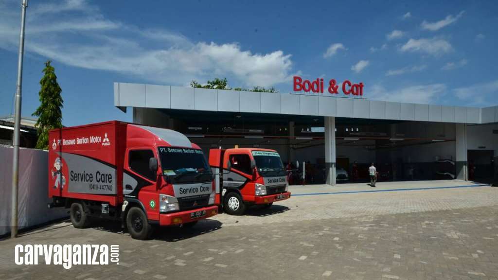 Mitsubishi Resmikan Bengkel Bodi dan Cat di Makassar Mitsubishi Resmikan Bengkel Bodi dan Cat di Makassar