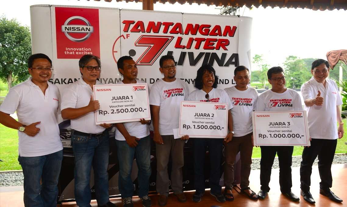 Nissan Gelar Tantangan 7 Liter Livina Madiun ke Yogyakarta Nissan Gelar Tantangan 7 Liter Livina Madiun ke Yogyakarta