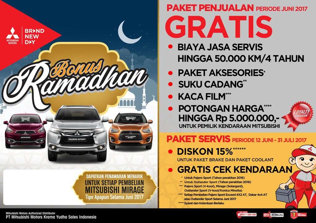 Mitsubishi Banjir Diskon Selama Bulan Juni 2017 Mitsubishi Banjir Diskon Selama Bulan Juni 2017