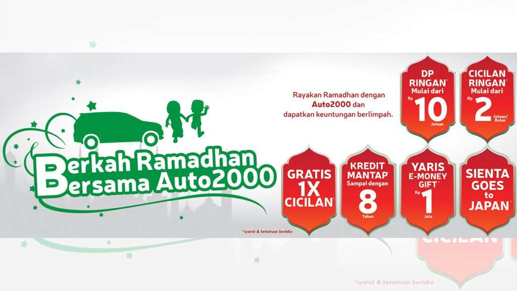 Auto2000 Hadirkan Program Berkah Ramadhan Auto2000 Hadirkan Program Berkah Ramadhan