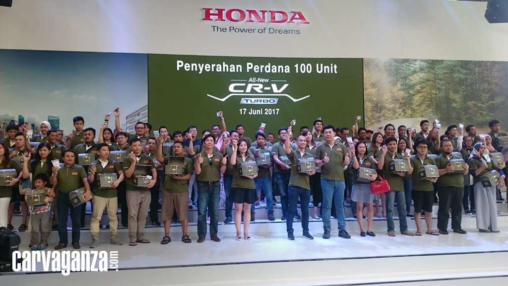 Honda Mulai Serahkan All New Honda CR-V Turbo ke Konsumen Honda Mulai Serahkan All New Honda CR-V Turbo ke Konsumen