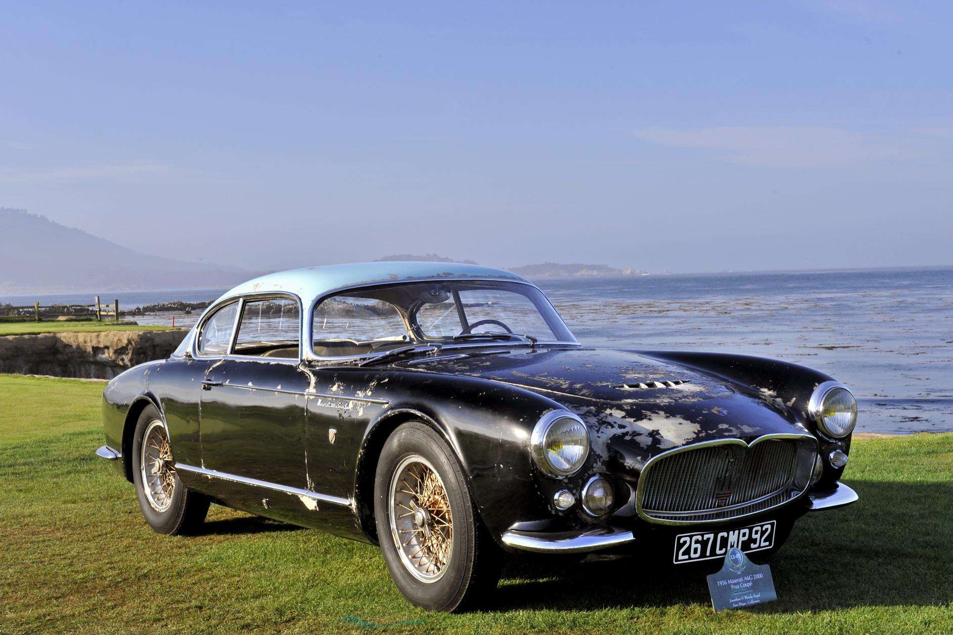 Maserati A6G 2000 Langka Hadir di Concours of Elegance Maserati A6G 2000 Langka Hadir di Concours of Elegance