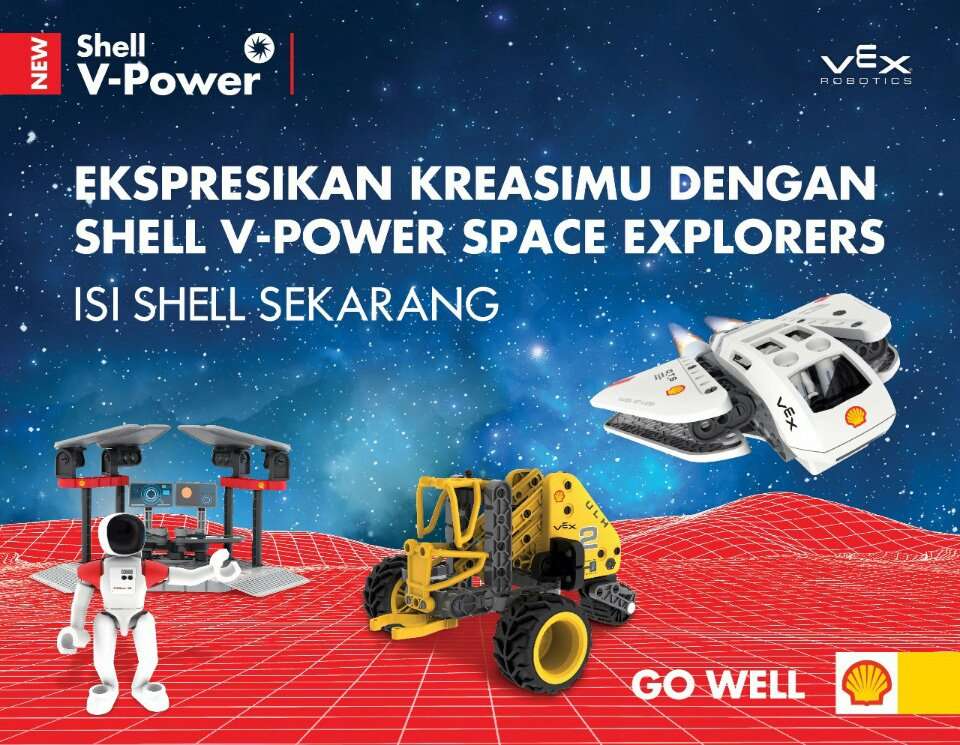 Shell Indonesia Hadirkan Seri Mainan Luar Angkasa Shell Indonesia Hadirkan Seri Mainan Luar Angkasa