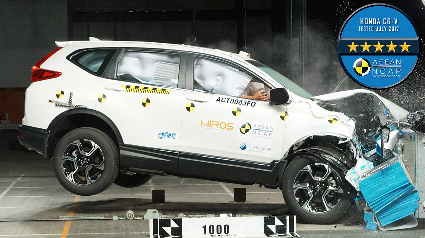 All New Honda CR-V Raih 5 Bintang di ASEAN NCAP All New Honda CR-V Raih 5 Bintang di ASEAN NCAP