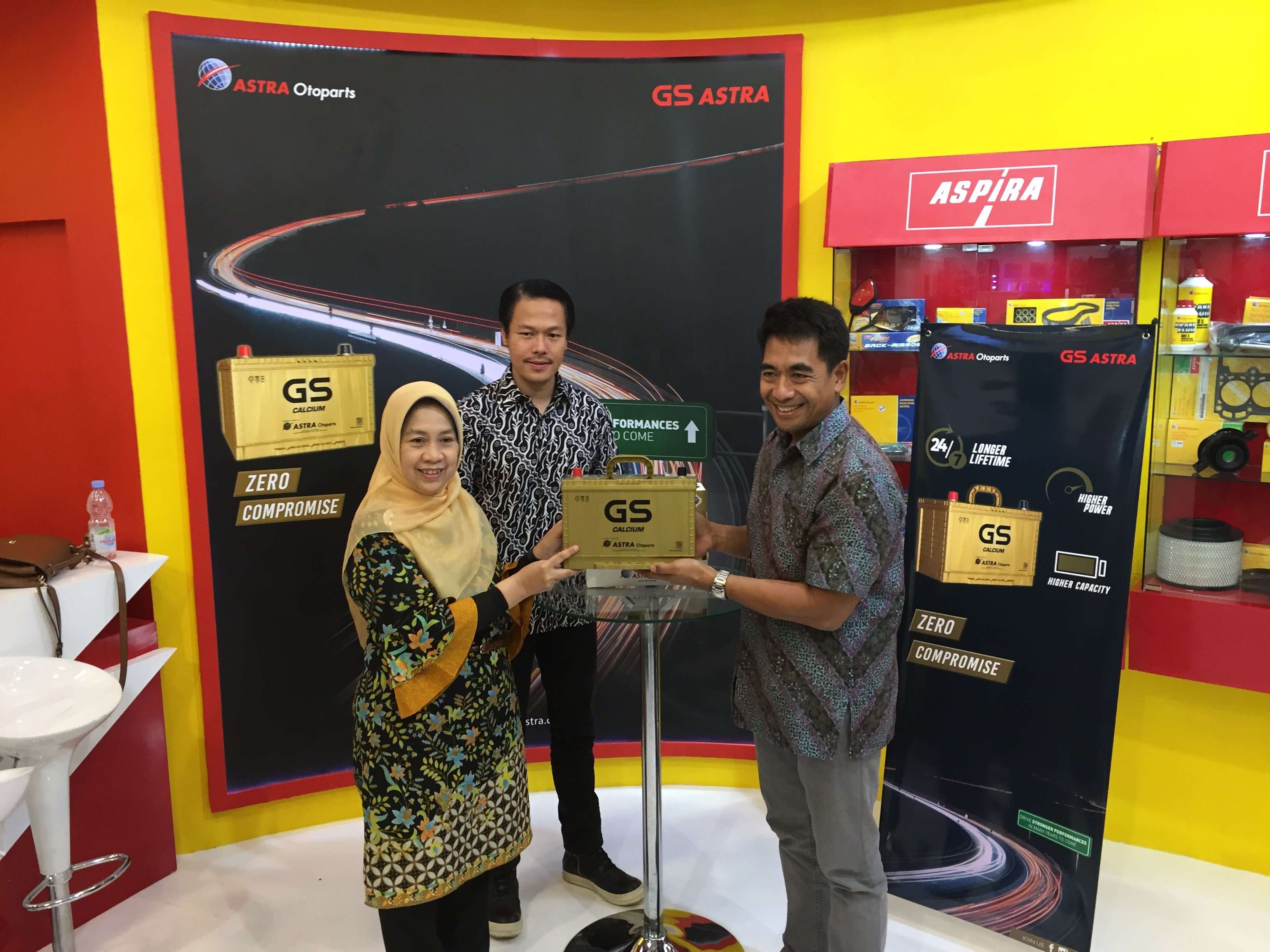 GS Astra Luncurkan Aki GS Calcium di GIIAS 2017 GS Astra Luncurkan Aki GS Calcium di GIIAS 2017
