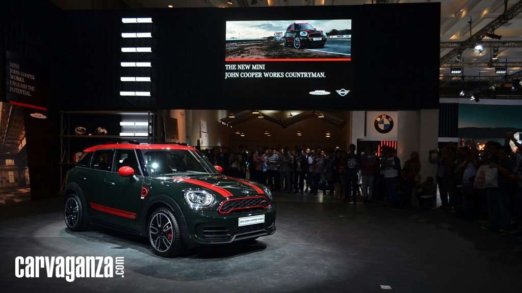 MINI JCW Countryman Mengasapal di GIIAS 2017 MINI JCW Countryman Mengasapal di GIIAS 2017