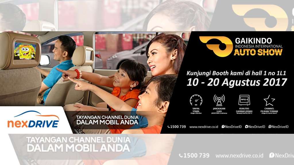 NexDrive dan Nexmedia Gandeng Toyota dan Mazda di GIIAS 2017 NexDrive dan Nexmedia Gandeng Toyota dan Mazda di GIIAS 2017