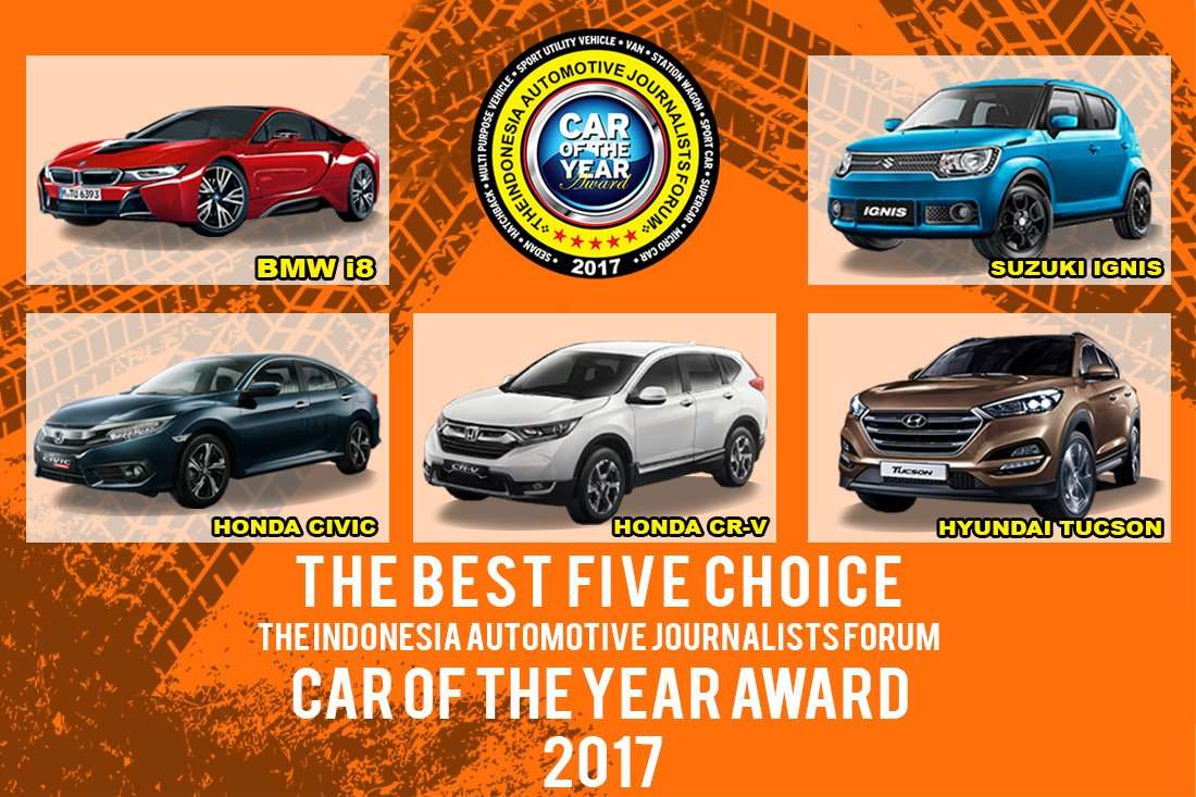 5 Finalis FORWOT Car of The Year 2017 Tanpa Toyota 5 Finalis FORWOT Car of The Year 2017 Tanpa Toyota