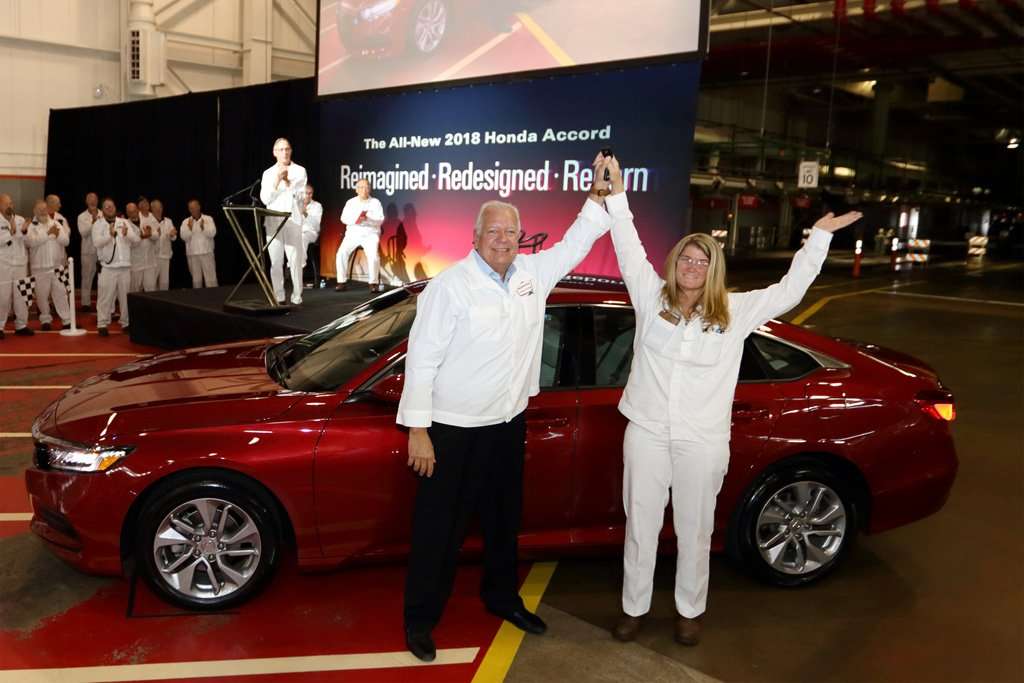 Honda Accord 2018 Mulai Diproduksi di Ohio Honda Accord 2018 Mulai Diproduksi di Ohio