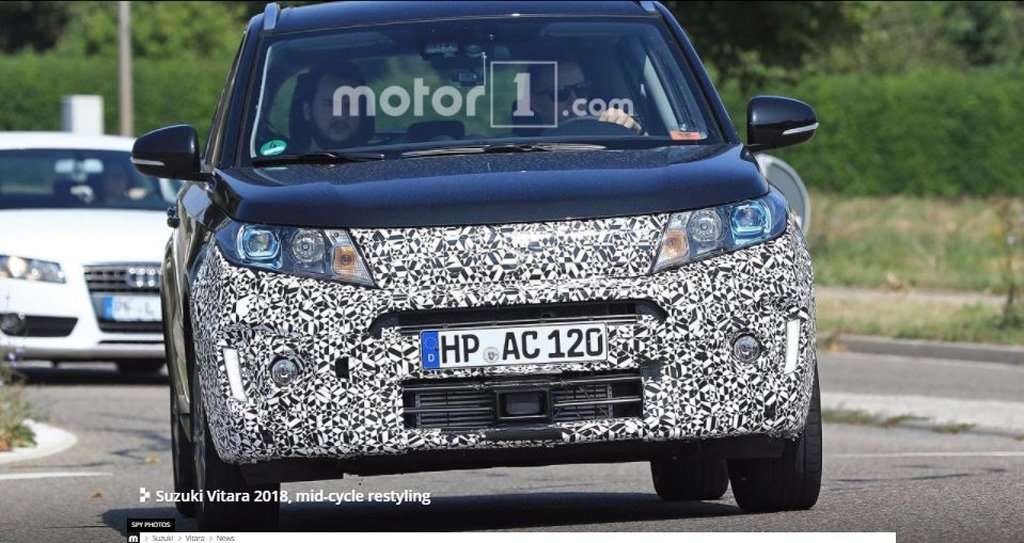 Suzuki Vitara 2018 Ketahuan Lakukan Tes di Eropa Suzuki Vitara 2018 Ketahuan Lakukan Tes di Eropa