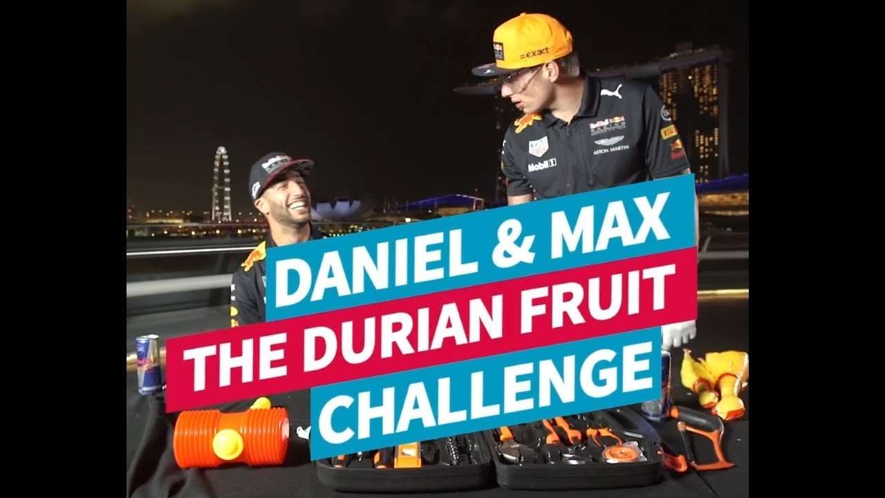 VIDEO: Reaksi Kocak Pembalap Red Bull Racing F1 Saat Bertemu Durian VIDEO: Reaksi Kocak Pembalap Red Bull Racing F1 Saat Bertemu Durian