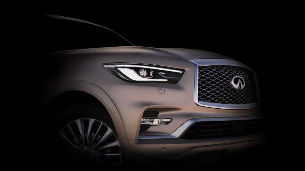 Infiniti QX80 Baru Lakoni Debut di Dubai Motor Show Infiniti QX80 Baru Lakoni Debut di Dubai Motor Show