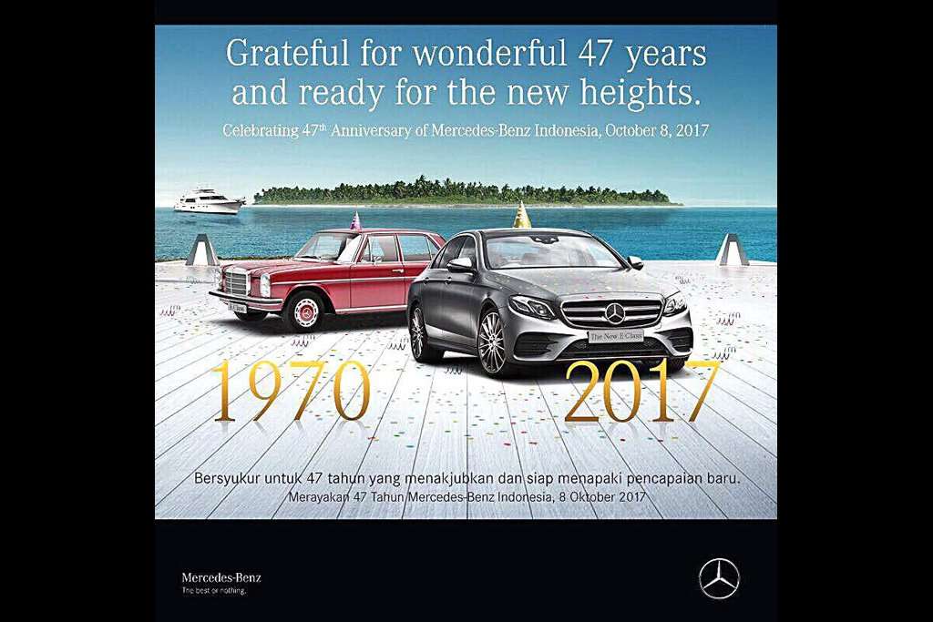 Mercedes-Benz Indonesia Rayakan Ulang Tahun ke-47 Mercedes-Benz Indonesia Rayakan Ulang Tahun ke-47