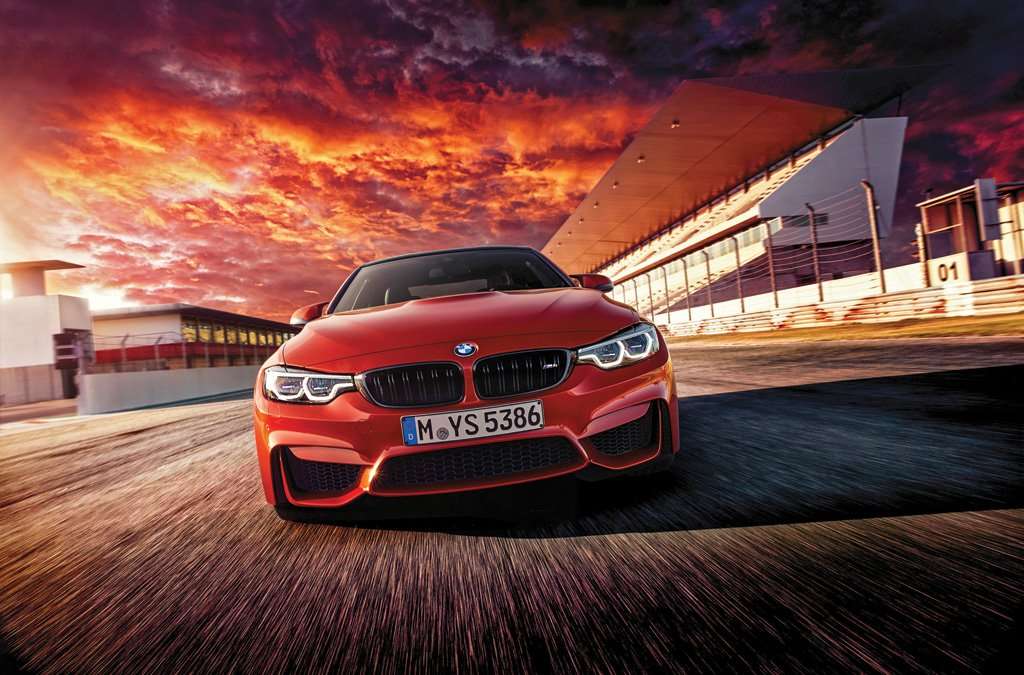 BMW M4 Coupe 2018, Roller Coaster on the Road BMW M4 Coupe 2018, Roller Coaster on the Road
