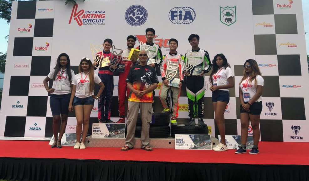 Luar Biasa, Pegokart Muda Indonesia Prassetyo Hardja Juara Satu di Sri Lanka Luar Biasa, Pegokart Muda Indonesia Prassetyo Hardja Juara Satu di Sri Lanka